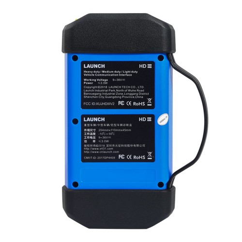 Launch X431 HD3 Ultimate Heavy Duty Truck Diagnostic Adapter for X431 V+/X431 PAD3/X431 Pro3