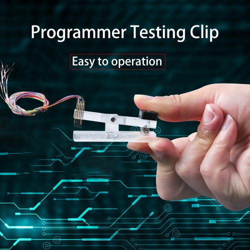 1.0MM 2.54MM Programmer Testing Clip Test Clip Download Fixture Burn Tool Clip