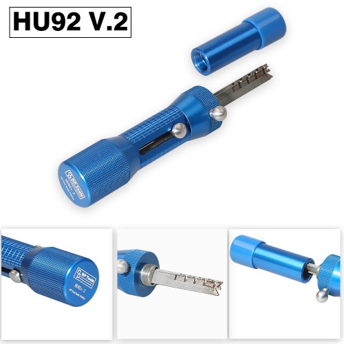 2 in 1 Professional Locksmith Tool for BMW HU92 V2 Lock Pick and Decoder Quick Open Tool