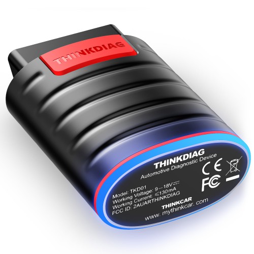 [Clearance Sales UK Ship] Thinkdiag Bidirectional OBDII Bluetooth Scanner for iPhone & Android with 16 Reset Services & 3 Free Software