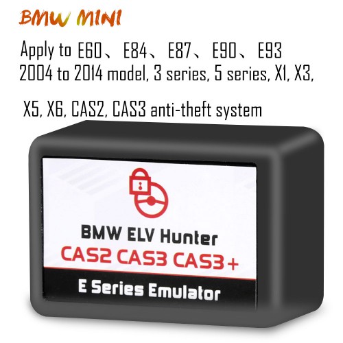 BMW ELV Hunter for CAS2 CAS3 CAS3+ All E-series Steering Lock Emulator