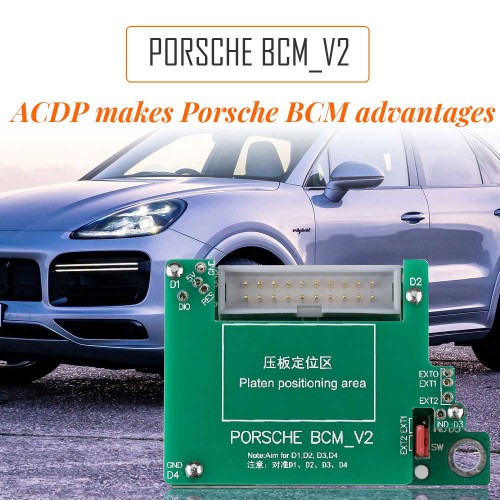 Yanhua ACDP Module 10 Porsche BCM Key Programming for Porsche 2010-2018 Add Key&All Keys Lost Key with License A900