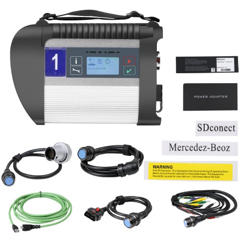 [Pre-order]MB SD C4 Plus SD Connect Compact 4 Star Diagnosis Support Doip for Mercedes Benz Cars and Trucks Without Software