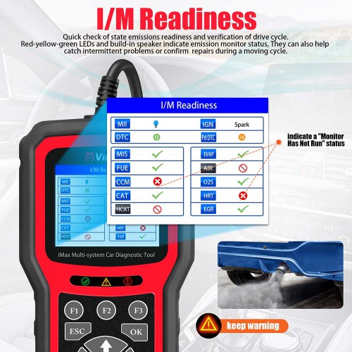 VIDENT iMax4303 JLR Full System Diagnostic Tool for Jaguar and Land Rover Reset OBDII Diagnostic Service