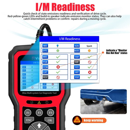 VIDENT iMax4301 VAWS OBD Diagnostic Service tool with 9 Special Functions for V-A-G Vehicles