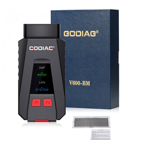[Weekly Sales][No Tax]GODIAG V600-BM Diagnostic and Programming Tool for BMW Supports DOIP K-Line CAN FD