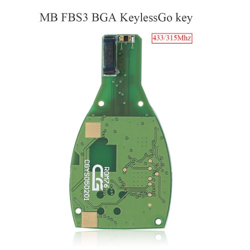 Original CG MB FBS3 BGA KeylessGo Key 315MHZ/433MHZ for W164 W166 W216 W221 W251