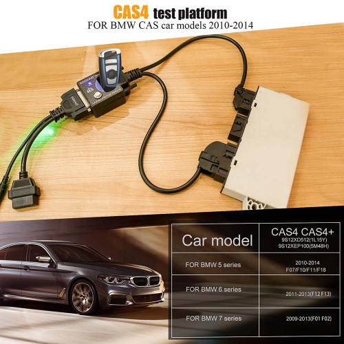 GODIAG for BMW CAS4&CAS4+ Test Platform with Extension Cable Support Off-site Key Programming/All Keys Lost/ Add New Key