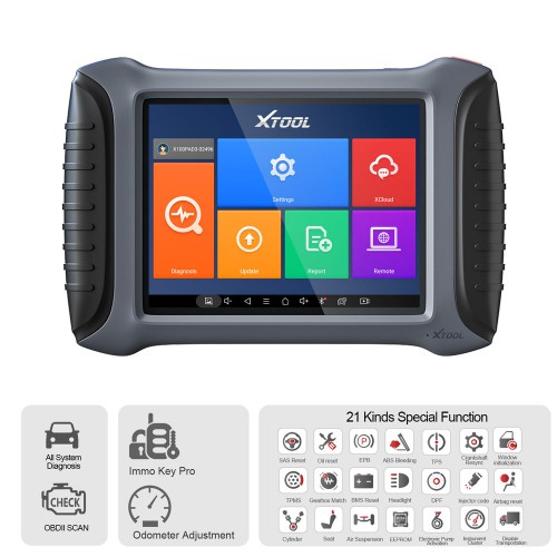 [EU Ship]Xtool X100 PAD3 SE Professional Tablet Key Programmer With Mileage Adjustment Free Update Online With 21 Reset Functions