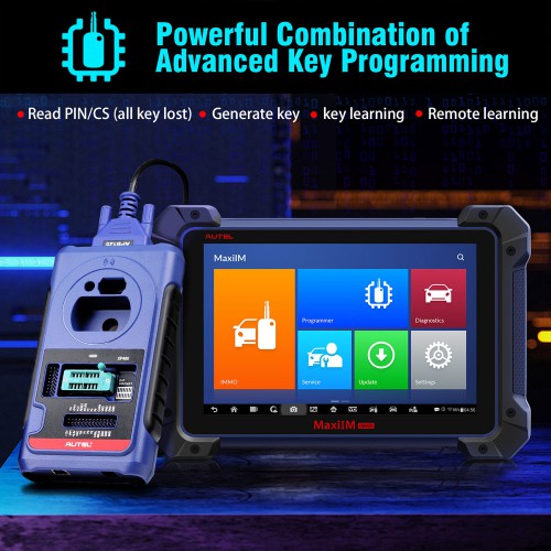 [EU/UK Ship]2021 Autel MaxiIM IM608 IMMO Key Programming and Diagnostic Tool with Enhanced XP400 Support Same Functions as XP400Pro
