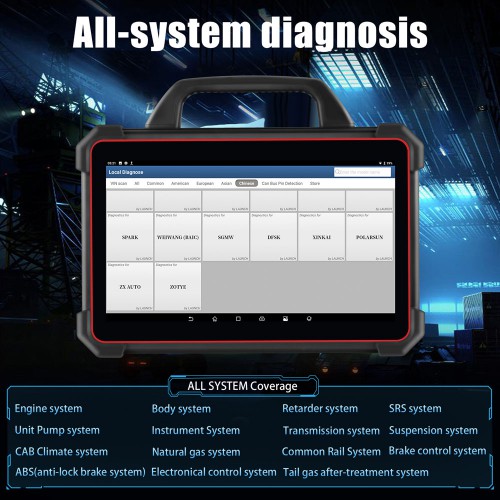 [EU/UK Ship] Launch X431 PAD VII PAD 7 Full System Diagnostic Tool with Smartlink C Support Online Coding and Programming