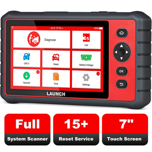 Launch CRP909E Full System OBD2 Scanner with 15 Special Functions Lifetime Free Update