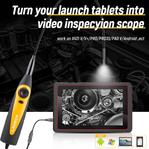 Launch VSP-600 VSP600 VideoScope Inspection Camera