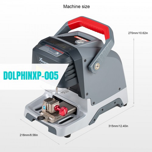 [May Sales][EU/UK Ship]V1.5.2 Xhorse Dolphin XP005 Automatic Key Cutting Machine Works on IOS & Android Via Bluetooth Update Online