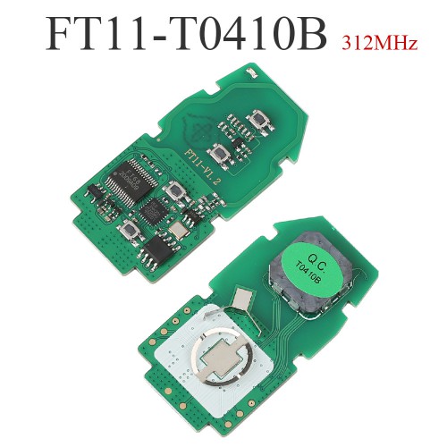 Lonsdor FT11-0410B 312/314MHz Toyota Smart Key PCB(Can copy most 8A)