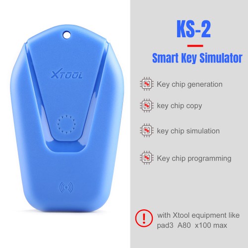 Xtool KS-2 Mitsubishi Smart Key Simulator Work with X100 PAD3/X100 PAD3 SE/X100 PAD2 Pro/A80 Pro/A80