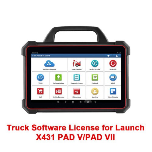 One Year Software Update Subscription of Heavy Duty Truck Software for Launch X431 PAD V/PAD VII