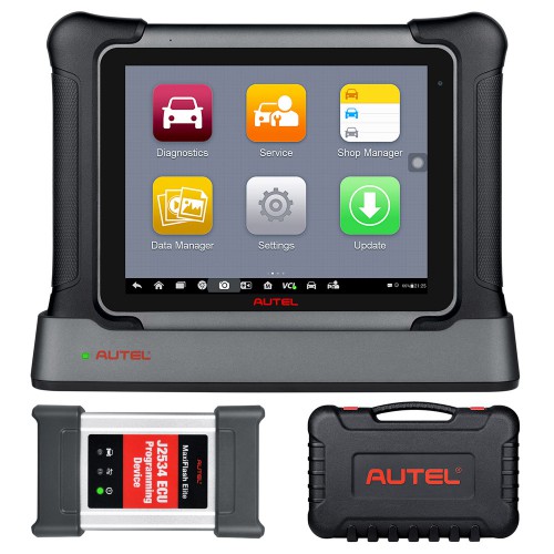 [EU/UK Ship]Autel Maxisys Elite II OBD2 Diagnostic Scanner Tool with MaxiFlash J2534 Same Hardware as MS909 Upgraded Version of Maxisys Elite