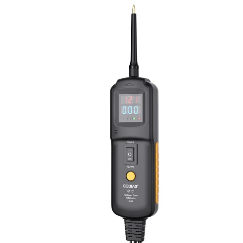 [May Sales][EU/UK Ship]GODIAG GT101 PIRT Power Probe+  Power Line Fault Finding+Fuel Injector Cleaning and Testing+ Current Detection+Relay Testing