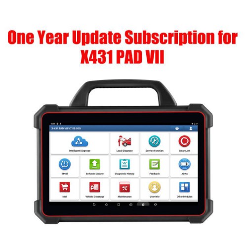 One Year Software Update Subscription for Launch X431 PAD VII/PAD VII Elite