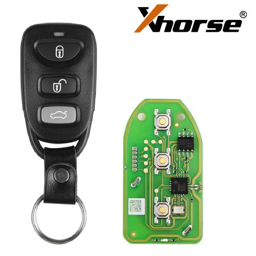 [EU Ship]Xhorse XKHY01EN Wire Universal Remote Key for Hyundai Type 3+1 Buttons 5pcs/lot