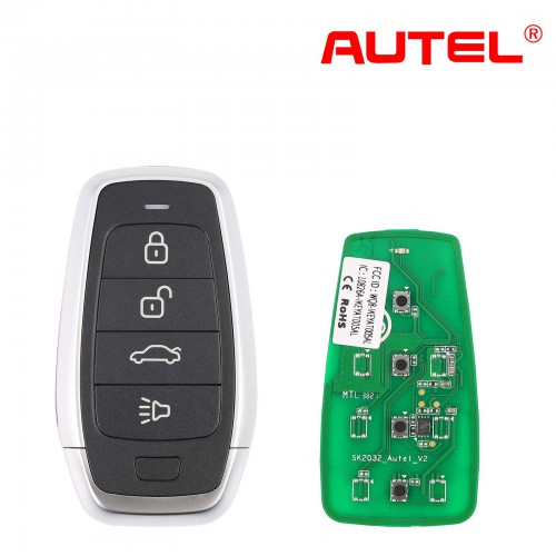 AUTEL IKEYAT004CL AUTEL  Independent, 4 Buttons Smart Universal Key
