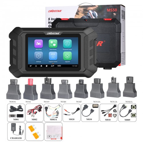 OBDSTAR MS50 5Inch New Generation Motorcycle Diagnostic Scanner