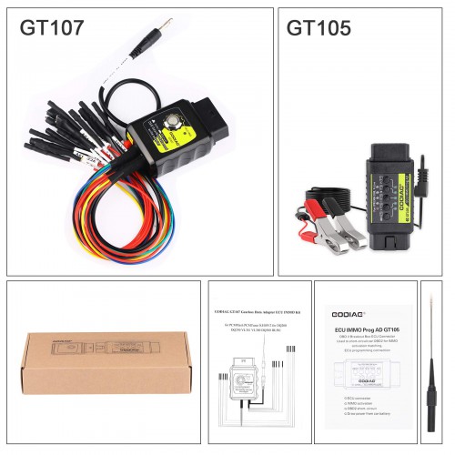Godiag GT107 DSG Cable Gearbox Data Read/Write Adapter For DQ250, DQ200, VL381, VL300, DQ500, DL501 Work with PCMFlash PCMtuner KESSV2