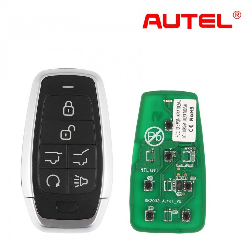 AUTEL IKEYAT006EL AUTEL  Independent, 6 Buttons Smart Universal Key