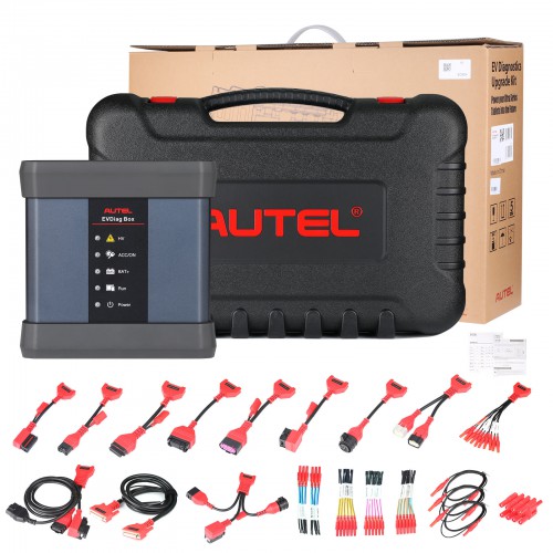 [EU/UK Ship]Autel EV Diagnostics Upgrade Kit with EVDiag Box & Adapters for Battery Pack Diagnostics Work with MS909 or MaxiSys Ultra