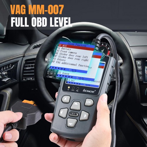 Xhorse Iscancar VAG-MM007 Diagnostic and Maintenance Tool Support MQB Function and Mileage Correction for VW/Audi/Skoda/Seat