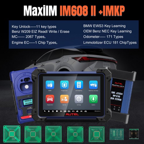 2023 Autel MaxiIM IM608 II (IM608 PRO II) Automotive All-In-One Key Programming Tool No IP Limit