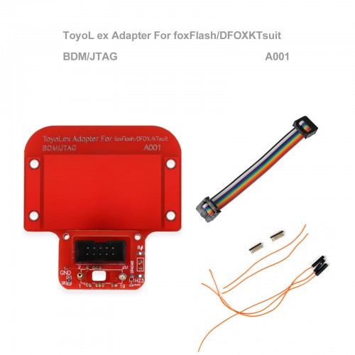 [EU Ship]Toyota/Lexus BDM Jtag Solder Free Adapter For foxflash/dfox/KTsuit BDM/JTAG