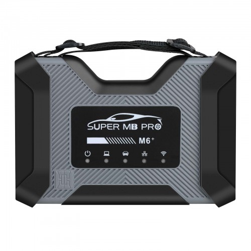 Super MB Pro M6+ Standard Package MB Star Diagnostic Tool with V2023.09 SSD for Mercedes Benz 12V Cars and 24V Trucks