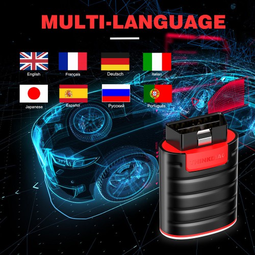 Thinkcar ThinkDiag Full Pro OBD2 Connector with All Car Brands and Special Functions License & One Year Update Subscription PK X431 iDiag Easydiag 3.0