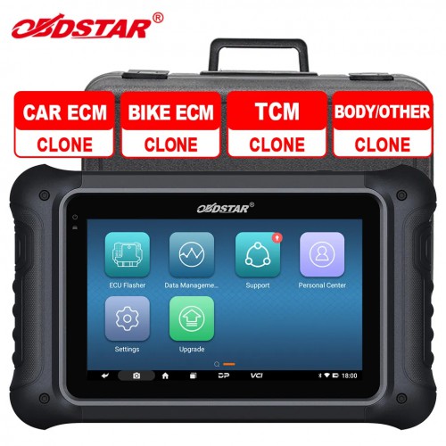 [Full Version]OBDSTAR DC706 ECU Tool for Car and Motorcycle ECM & TCM & BODY & Clone by OBD or BENCH pk I/O Terminal