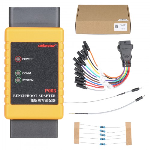 OBDSTAR P003 Bench/Boot Adapter Kit for ECU CS PIN Reading with OBDSTAR IMMO Series Tablets X300 DP, X300 Pro4, X300 DP Plus and DC706