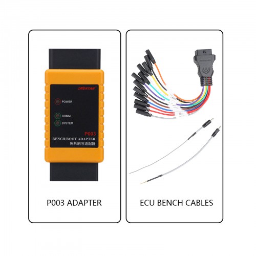 OBDSTAR P003 Bench/Boot Adapter Kit for ECU CS PIN Reading with OBDSTAR IMMO Series Tablets X300 DP, X300 Pro4, X300 DP Plus and DC706