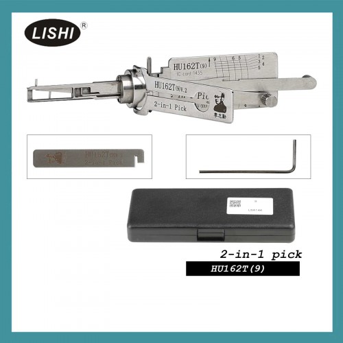 Newest LISHI VW HU162T(9) V.2 2-in-1 Auto Pick and Decoder Support VW Till Year 2015
