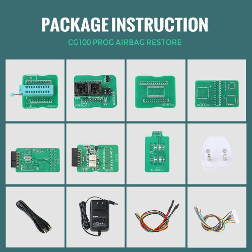 V6.8.6.0 CG100 Prog III Auto ECU Programmer Airbag Restore Devices With All Function of Renesas SRS and Infineon XC236x Flash