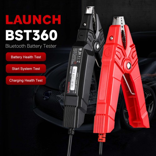 Launch X431 BST360 BST-360 Battery Test Clip Analyzer 6V-16V 2000CCA Voltage Battery Test Car Battery Tester Charging Cricut Load Tools