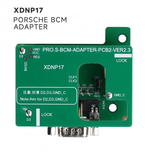 Xhorse XDNP17CH Adapters Solder-free Porsche Set For Xhorse MINI PROG and Key Tool Plus
