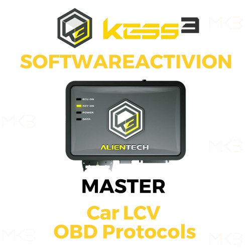 Alientech KESS3MA001 KESS3 Master - Car - LCV OBD Protocols Activation