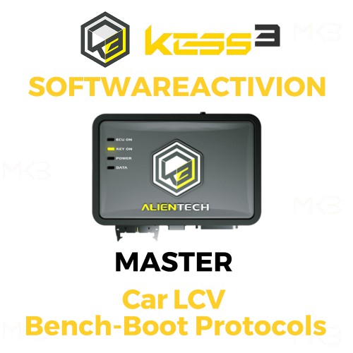 Alientech KESS3MA005 KESS3 Master Car LCV Bench-Boot Protocols Activation