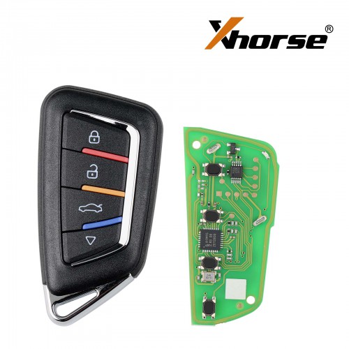 Xhorse XSKF30EN Universal Remote Blade Shape Key(4 Buttons) 5pcs/lot