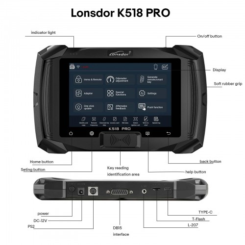 Lonsdor K518 Pro FCV Free Combination Version Key Programmer 5+5 Car Series Free Use Forever