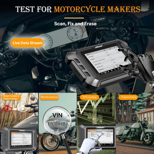 Obdstar iScan Harley Davidson Motorcycle Diagnosis and Key Programming Tool
