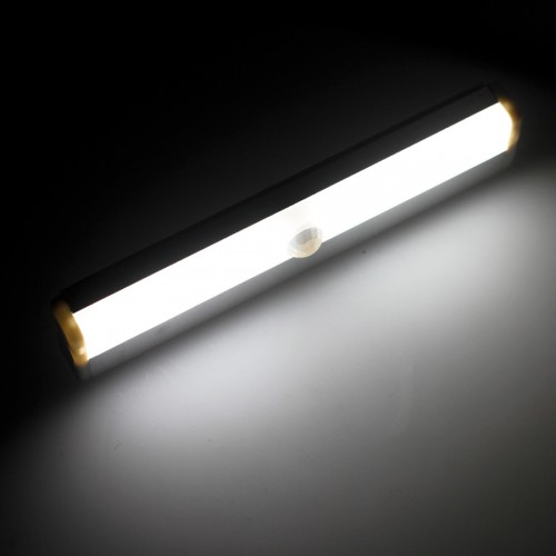 LED Light Bar-Human Motion Sensor Detector Night Light Lamp Cabinet Kitchen Wardrobe Cupboard Closet