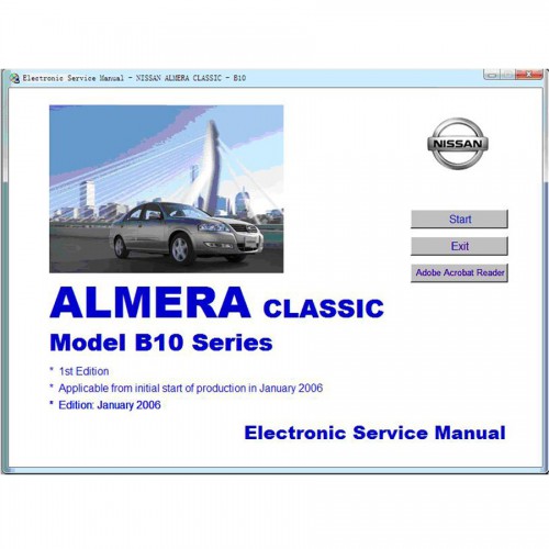 Electronic Service Repair Manual for Nissan