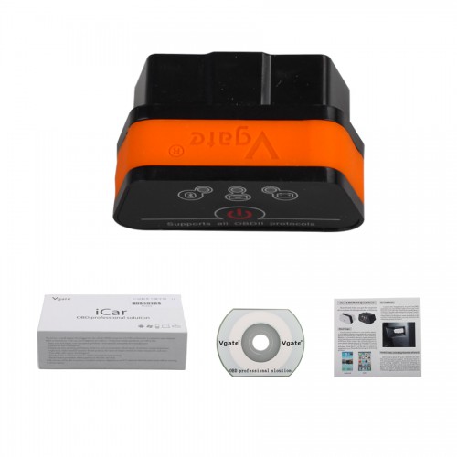 Vgate iCar 2 Bluetooth Version ELM327 OBD2 Code Reader iCar2 for Android/ PC (Six Color Available)